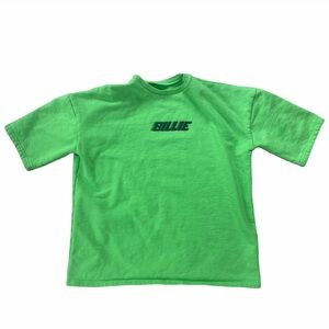 Billie Eilish Green short sleeve Sweatshirt Tee‎